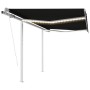 Toldo automático con LED y sensor de viento antracita 3x2,5 m de , Toldos - Ref: Foro24-3069914, Precio: 595,16 €, Descuento: %