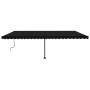 Toldo de pie retráctil manual gris antracita 600x350 cm de , Toldos - Ref: Foro24-3069879, Precio: 721,40 €, Descuento: %