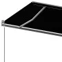 Retractable manual anthracite gray freestanding awning 600x350 cm by , Awnings - Ref: Foro24-3069879, Price: 693,95 €, Discou...