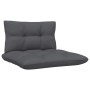 Muebles de jardín 3 pzas con cojines antracita madera de pino de , Conjuntos de jardín - Ref: Foro24-3096000, Precio: 211,18 ...