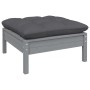 Muebles de jardín 3 pzas con cojines antracita madera de pino de , Conjuntos de jardín - Ref: Foro24-3096000, Precio: 211,18 ...