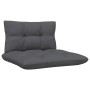Muebles de jardín 5 pzas con cojines antracita madera de pino de , Conjuntos de jardín - Ref: Foro24-3096132, Precio: 361,28 ...