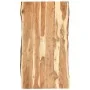 Superficie de mesa de madera maciza de acacia 118x(50-60)x3,8cm de vidaXL, Tableros para mesas - Ref: Foro24-286334, Precio: ...