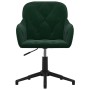 Sillas de comedor giratorias 2 unidades terciopelo verde oscuro de , Sillas de comedor - Ref: Foro24-3103379, Precio: 159,01 ...
