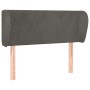 Cabecero de terciopelo gris oscuro 103x23x78/88 cm de , Cabeceros y pies de cama - Ref: Foro24-3116907, Precio: 52,55 €, Desc...