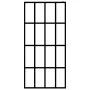 Frosted tempered glass shower screen 100x195 cm by vidaXL, Shower walls and screens - Ref: Foro24-145686, Price: 169,55 €, Di...