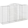 Cestas gaviones 12 uds forma de arco hierro 300x50x160/180 cm de , Maceteros y jardineras - Ref: Foro24-3146765, Precio: 2,00...