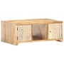 Mesa de centro de madera maciza de mango 90x50x35 cm en Mesas de centro | Comprar online en Foru.es