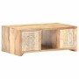 Mesa de centro de madera maciza de mango 90x50x35 cm en Mesas de centro | Comprar online en Foru.es