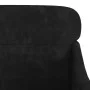 Sillón de terciopelo negro 63x76x80 cm de , Sillones - Ref: Foro24-351440, Precio: 98,20 €, Descuento: %