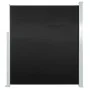 Toldo lateral retráctil 160x500 cm negro de , Sombrillas - Ref: Foro24-45460, Precio: 84,68 €, Descuento: %
