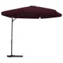 Sombrilla de jardín con palo de acero 300 cm burdeos de , Sombrillas - Ref: Foro24-47316, Precio: 106,26 €, Descuento: %