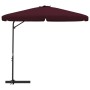 Sombrilla de jardín con palo de acero 300 cm burdeos de , Sombrillas - Ref: Foro24-47316, Precio: 109,17 €, Descuento: %