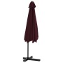 Sombrilla de jardín con palo de acero 300 cm burdeos de , Sombrillas - Ref: Foro24-47316, Precio: 109,17 €, Descuento: %