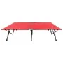 Rote doppelt klappbare Sonnenliege aus Stahl von , Liegen - Ref: Foro24-47761, Preis: 114,20 €, Rabatt: %
