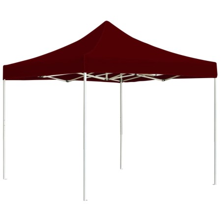 Carpa plegable profesional de aluminio color burdeos 2x2 m de , Carpas y cenadores - Ref: Foro24-48928, Precio: 139,91 €, Des...
