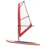 Inflatable paddle board with red and white sail by , Paddleboards - Ref: Foro24-92209, Price: 576,77 €, Discount: %
