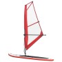 Tabla de paddle surf inflable con vela roja y blanca de , Paddleboards - Ref: Foro24-92209, Precio: 529,92 €, Descuento: %