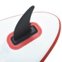 Tabla de paddle surf inflable con vela roja y blanca de , Paddleboards - Ref: Foro24-92209, Precio: 529,92 €, Descuento: %