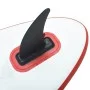 Tabla de paddle surf inflable con vela roja y blanca de , Paddleboards - Ref: Foro24-92209, Precio: 576,77 €, Descuento: %