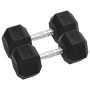 Mancuernas 2 unidades hierro fundido 30 kg de , Peso libre - Ref: Foro24-93606, Precio: 131,81 €, Descuento: %