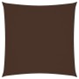 Toldo de vela cuadrado tela Oxford marrón 4x4 m de , Sombrillas - Ref: Foro24-135799, Precio: 43,54 €, Descuento: %