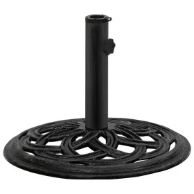 Base de sombrilla de hierro fundido negro 44x44x31 cm de , Bases para sombrillas - Ref: Foro24-317759, Precio: 56,58 €, Descu...