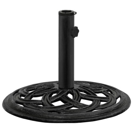 Base de sombrilla de hierro fundido negro 44x44x31 cm de , Bases para sombrillas - Ref: Foro24-317759, Precio: 65,95 €, Descu...
