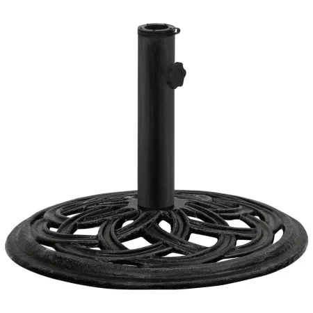 Base de sombrilla de hierro fundido negro 44x44x31 cm de , Bases para sombrillas - Ref: Foro24-317759, Precio: 56,58 €, Descu...