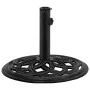 Base de sombrilla de hierro fundido negro 44x44x31 cm de , Bases para sombrillas - Ref: Foro24-317759, Precio: 56,58 €, Descu...