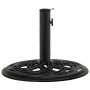 Base de sombrilla de hierro fundido negro 44x44x31 cm de , Bases para sombrillas - Ref: Foro24-317759, Precio: 65,95 €, Descu...