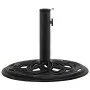 Base de sombrilla de hierro fundido negro 44x44x31 cm de , Bases para sombrillas - Ref: Foro24-317759, Precio: 56,58 €, Descu...