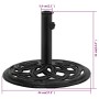 Base de sombrilla de hierro fundido negro 44x44x31 cm de , Bases para sombrillas - Ref: Foro24-317759, Precio: 65,95 €, Descu...