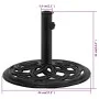 Base de sombrilla de hierro fundido negro 44x44x31 cm de , Bases para sombrillas - Ref: Foro24-317759, Precio: 56,58 €, Descu...