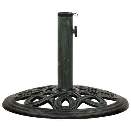 Base de sombrilla de hierro fundido verde 40x40x32 cm de , Bases para sombrillas - Ref: Foro24-317765, Precio: 60,83 €, Descu...