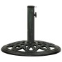 Base de sombrilla de hierro fundido verde 40x40x32 cm de , Bases para sombrillas - Ref: Foro24-317765, Precio: 62,19 €, Descu...