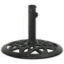 Base de sombrilla de hierro fundido verde 40x40x32 cm de , Bases para sombrillas - Ref: Foro24-317765, Precio: 62,19 €, Descu...