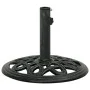 Base de sombrilla de hierro fundido verde 40x40x32 cm de , Bases para sombrillas - Ref: Foro24-317765, Precio: 60,83 €, Descu...