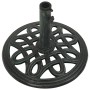 Base de sombrilla de hierro fundido verde 40x40x32 cm de , Bases para sombrillas - Ref: Foro24-317765, Precio: 62,19 €, Descu...