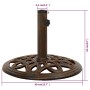 Base de sombrilla de hierro fundido bronce 40x40x32 cm de , Bases para sombrillas - Ref: Foro24-317767, Precio: 66,08 €, Desc...