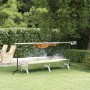 Bandeja para barbacoa acero inoxidable plateado 158x42x31 cm de , Barbacoas - Ref: Foro24-319968, Precio: 123,55 €, Descuento: %