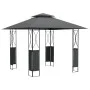 Cenador con tejado acero gris antracita 300x300x270 cm de , Carpas y cenadores - Ref: Foro24-360141, Precio: 213,52 €, Descue...