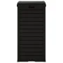 Cubo de basura de exterior polipropileno negro 41x41x86 cm de , Cubos de la basura y papeleras - Ref: Foro24-364171, Precio: ...