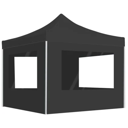 Carpa plegable profesional con paredes aluminio antracita 3x3 m de , Carpas y cenadores - Ref: Foro24-45488, Precio: 219,01 €...