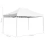 Carpa plegable profesional de aluminio blanca 4,5x3 m de , Carpas y cenadores - Ref: Foro24-45495, Precio: 224,01 €, Descuent...