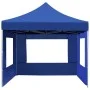 Carpa plegable profesional con paredes aluminio azul 4,5x3 m de , Carpas y cenadores - Ref: Foro24-45497, Precio: 316,03 €, D...