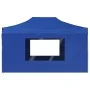 Carpa plegable profesional con paredes aluminio azul 4,5x3 m de , Carpas y cenadores - Ref: Foro24-45497, Precio: 316,03 €, D...