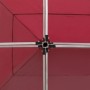 Carpa plegable profesional de aluminio rojo vino tinto 6x3m de , Carpas y cenadores - Ref: Foro24-45504, Precio: 242,90 €, De...