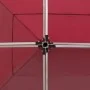 Carpa plegable profesional de aluminio rojo vino tinto 6x3m de , Carpas y cenadores - Ref: Foro24-45504, Precio: 267,48 €, De...