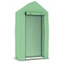 Invernadero con estructura de acero 0,5 m² 1x0,5x1,9 m de , Invernaderos - Ref: Foro24-48168, Precio: 36,66 €, Descuento: %